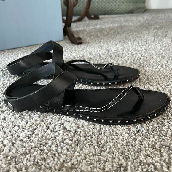 IRO Leather Studded Sandals - Picture 10 of 11